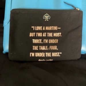 Kate Spade martini clutch NEW